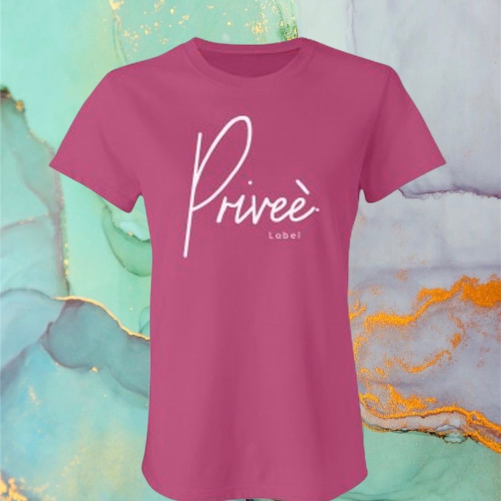 𝐏𝐫𝐢𝐯𝐞𝐞 𝐥𝐚𝐛𝐞𝐥 logo tee